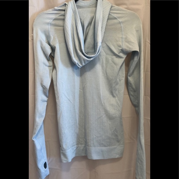 Blue lululemon pullover sweatshirt. - Picture 3 of 3